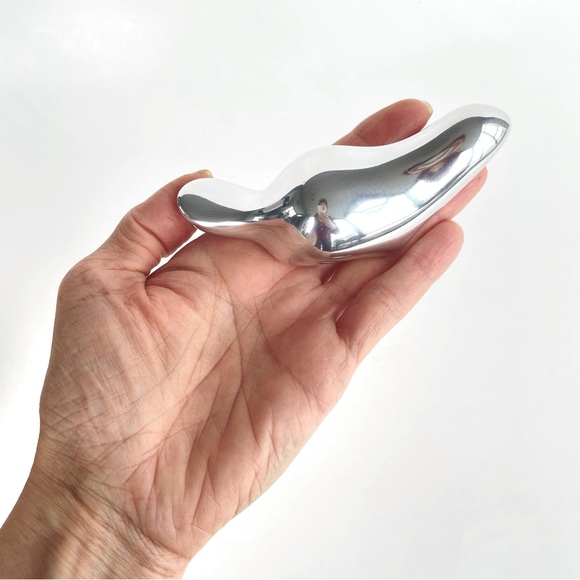 Silver Metal Animal Figurine - Picture 3 of 16